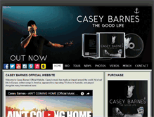 Tablet Screenshot of caseybarnes.com.au
